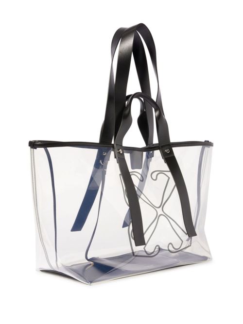 Tote with logo OFF WHITE | OWNA225S24MAT0027910